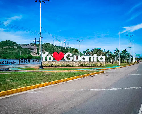 yo amo Guanta - monumento